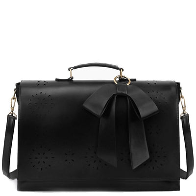 Elegant Bow-Tie Satchel