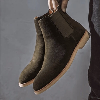 Bradley - Suede Chelsea Boots