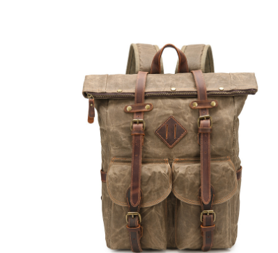 Mitchell - Vintage Waxed Mountaineering Travel Backpack