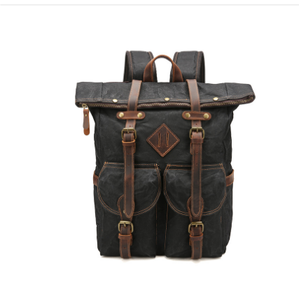 Mitchell - Vintage Waxed Mountaineering Travel Backpack