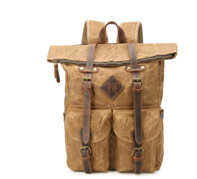 Mitchell - Vintage Waxed Mountaineering Travel Backpack