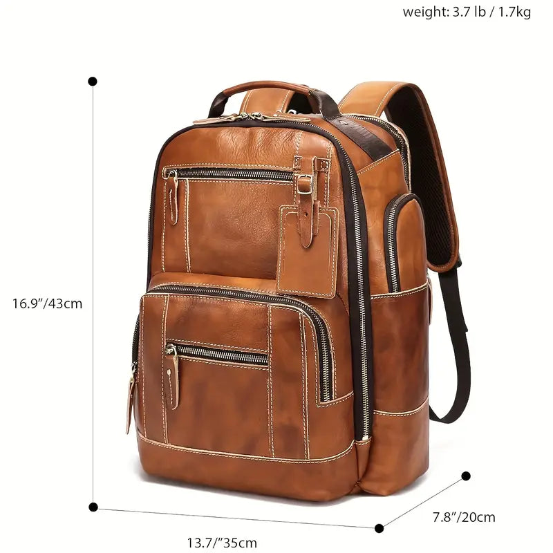 George - Classic Men’s Leather Backpack