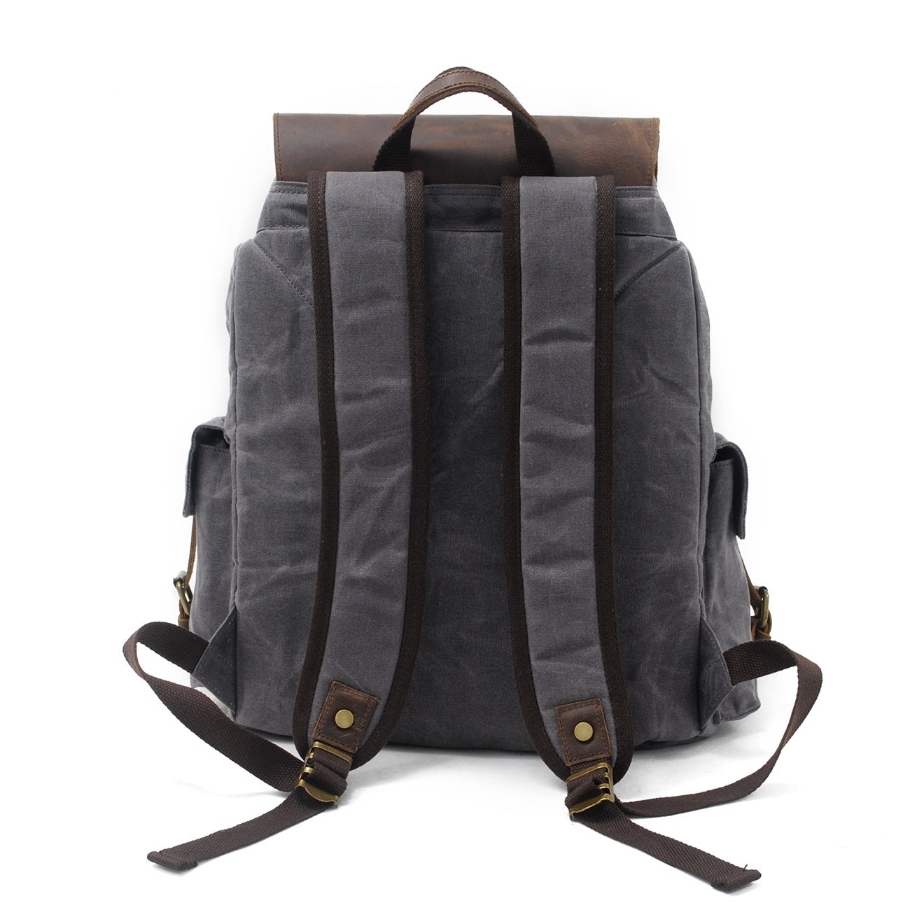 Jacob - Vintage Waxed Canvas Backpack