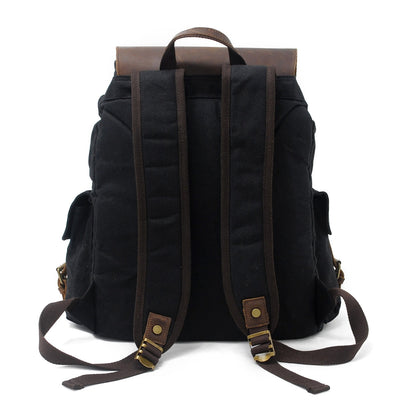 Jacob - Vintage Waxed Canvas Backpack