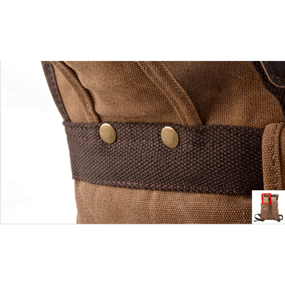 Marcus - Heavy-Duty Canvas Travel Backpack