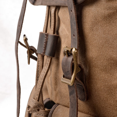 Marcus - Heavy-Duty Canvas Travel Backpack