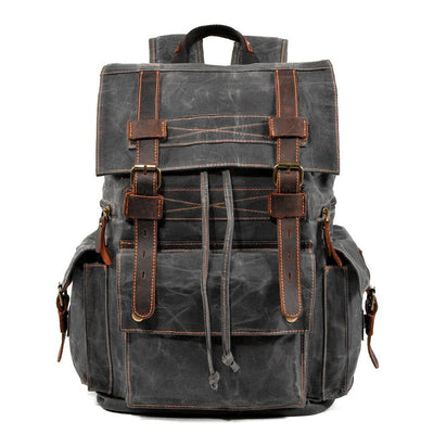 Brian - Canvas Large Capacity Backpack