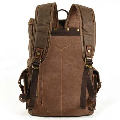 Brian - Canvas Large Capacity Backpack