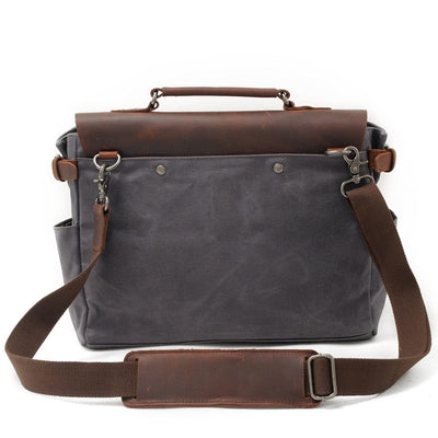 Alexander - Vintage-Style Canvas Crossbody Messenger Bag