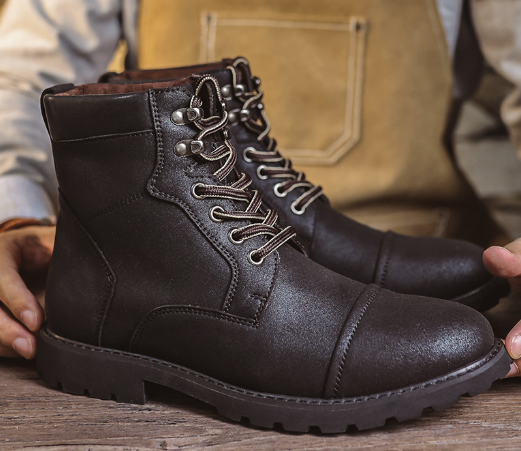 Colton - Premium Leather Boots
