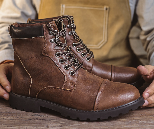 Colton - Premium Leather Boots