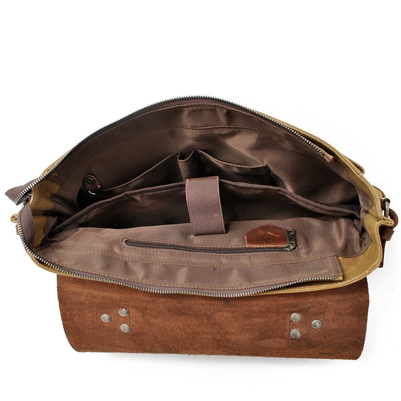 Alexander - Vintage-Style Canvas Crossbody Messenger Bag