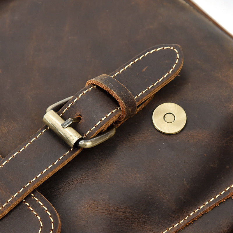 Nathan - Water-Resistant Leather Rucksack