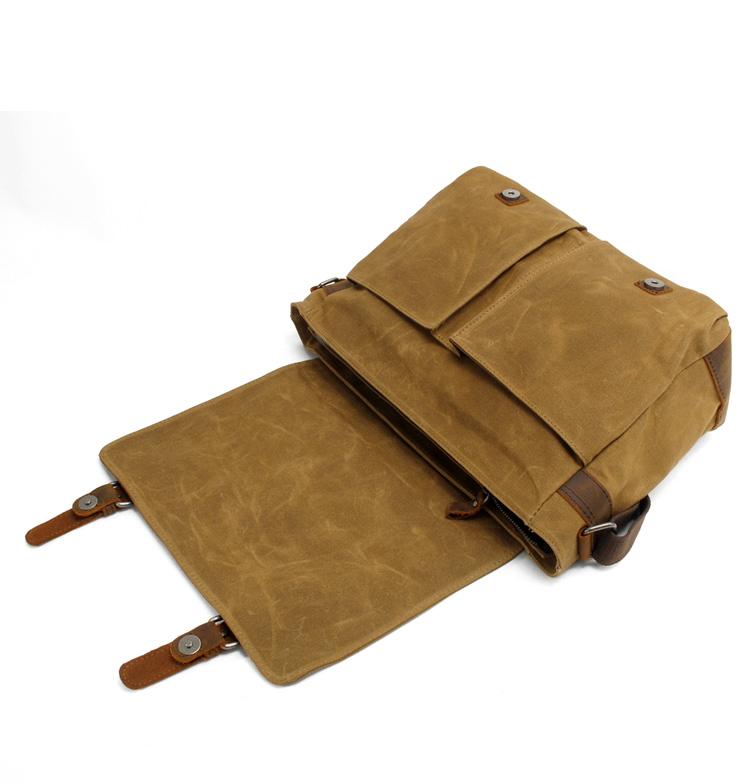 Joshua - Men’s Canvas Shoulder Messenger Bag