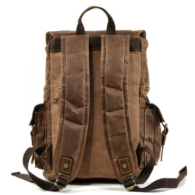 Brian - Canvas Large Capacity Backpack