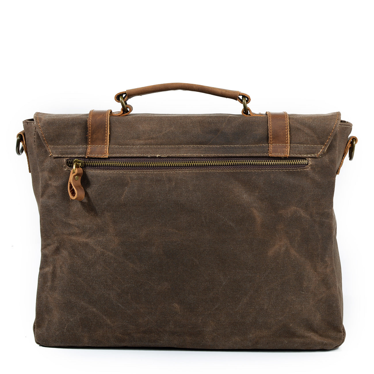 Jack - Water-Resistant Waxed Canvas Messenger Bag