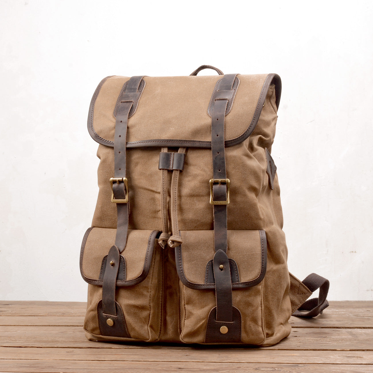 Marcus - Heavy-Duty Canvas Travel Backpack