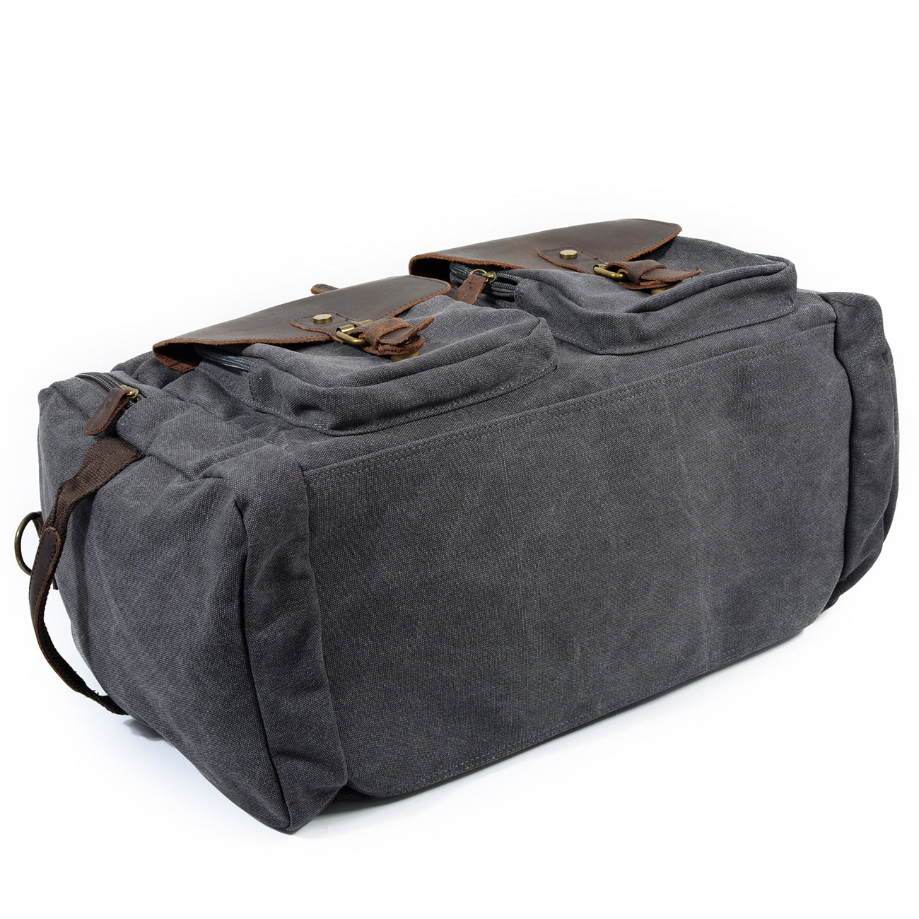 David - Men's Canvas Leather Duffle Bags
